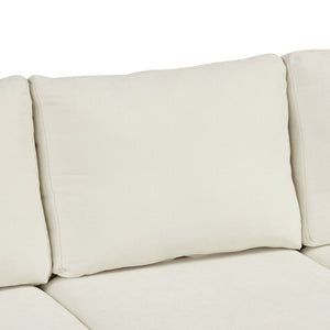 English Elm 124.8"l-shaped Chenille Sleeper Sectional with Usb Charging Corner Living Room Sofa SG001430AAA