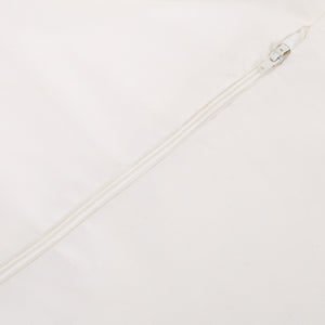 English Elm Ettie Water-Resistant 3ft Fabric Bean Bag Chair with Removable Washable Cover and Soft Foam Fill White Washed B181P162989