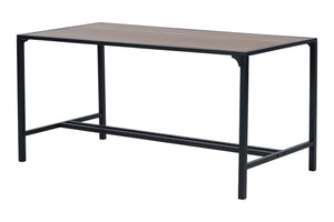 English Elm 7 Piece Patio Set - Weather-Resistant WPC Table, 4 Swivel Textilene Chairs, Rust-Proof Steel Frame, Comfort W427S00070