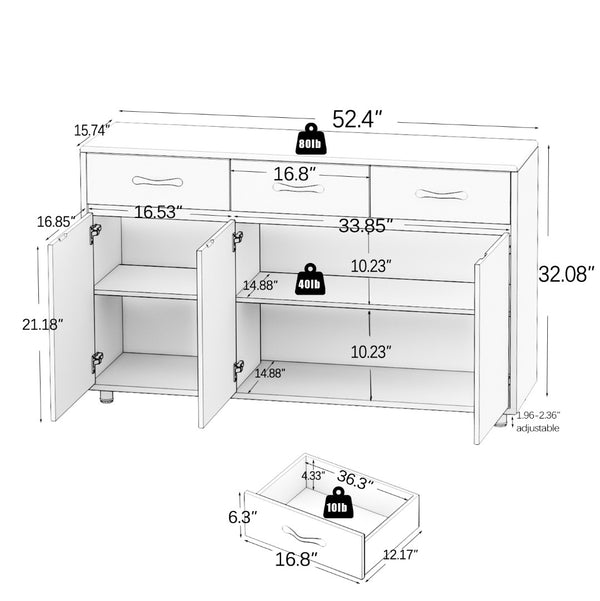 English Elm Kitchen Island with Extensible Wood Top Spice Towel Rack Storage on Casters W282S00027
