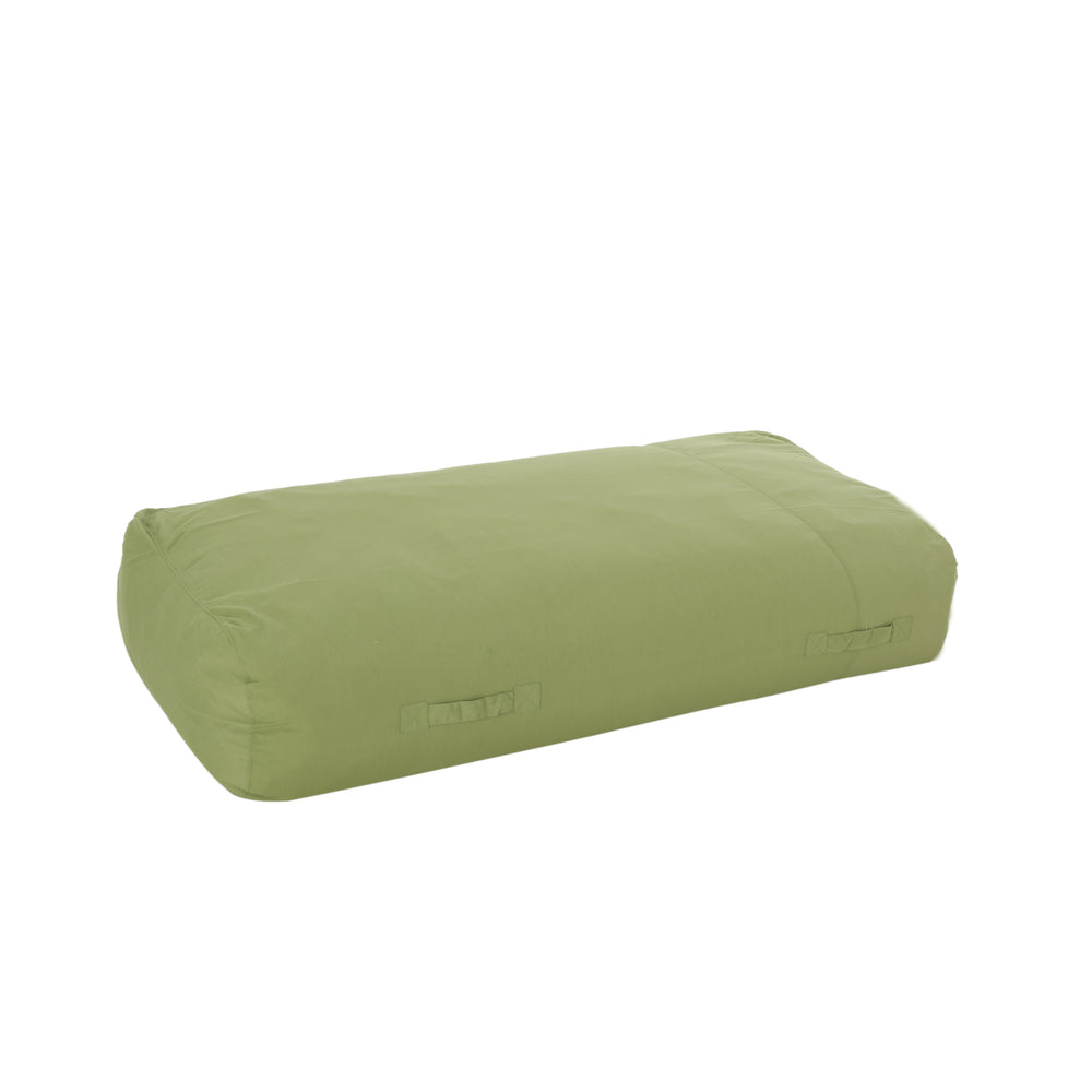 English Elm Kasper Waterproof 6'x3' Lounger Bean Bag, Green — Removable Washable Cover, High-Density Foam Comfort B181P162986