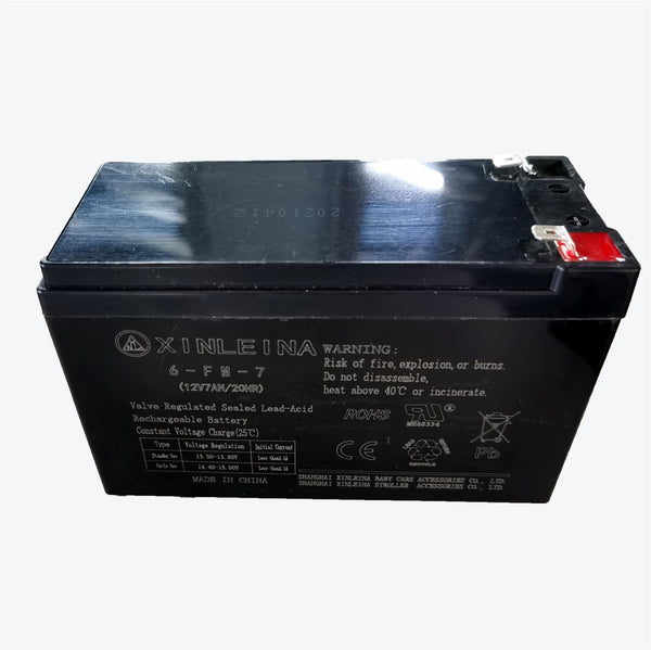 English Elm 12v 7ah Sealed Lead Acid Replacement Battery for Kids Ride on Cars and Outdoor Toys W1760P168719