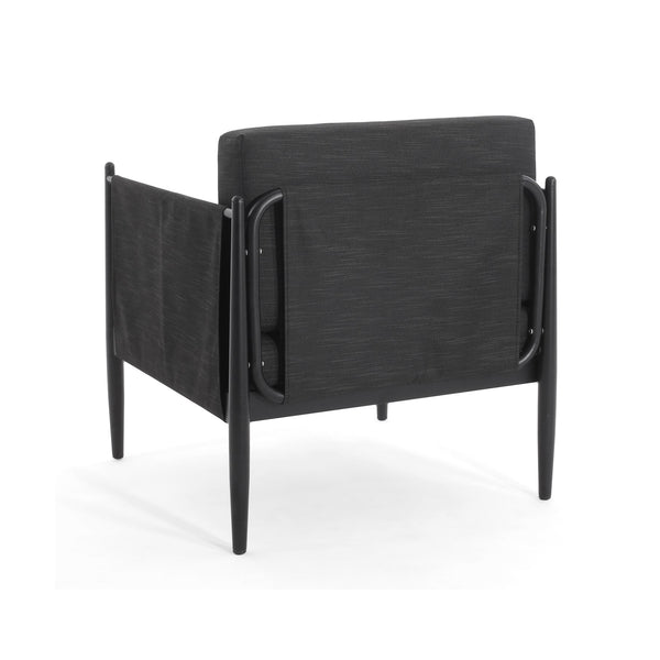 English Elm Christopher Knight Home® - DAWSON Club Chair Dark Grey Aluminum Frame, Water-Resistant Cushions, UV & Rust-Resistant Design 73761.00BLK