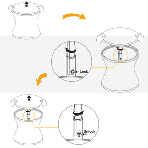 English Elm K&K 5-Piece Outdoor Rope Weave Patio Set with Pop-Up Cool Bar Table, Loveseat, Chairs & Ottomans Beige+Black WF324995AAW