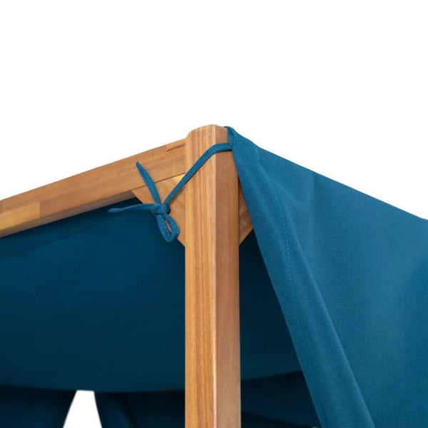 English Elm Kenzie Daybed Cushion and Curtain Set for Bedroom Nook Sunroom Lounge Retreat 71046.00WTC-CUSH-BLU