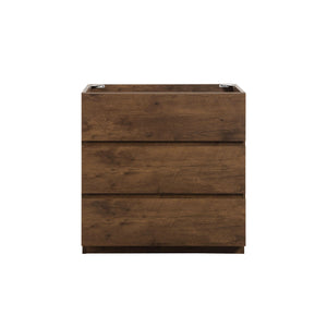 English Elm Alice-30F-105,Floor Cabinet In Rich Walnut – Pre-Assembled With 3 Drawers For Ultimate Storage Solutions W1865107748
