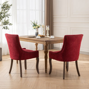 English Elm A&a Furniture Mid-century Dining Chairs Set of 2 Walnut Bentwood Pu Leather Seats Burgundy W1143P151494
