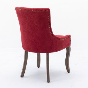 English Elm A&a Furniture Mid-century Dining Chairs Set of 2 Walnut Bentwood Pu Leather Seats Burgundy W1143P151494