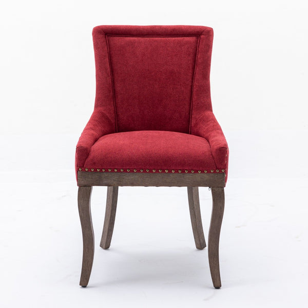 English Elm A&a Furniture Mid-century Dining Chairs Set of 2 Walnut Bentwood Pu Leather Seats Burgundy W1143P151494