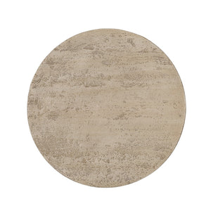 English Elm 22x22x25.5" Cream Solid Magnesium Pedestal Side Table Sculptural Modern Accent W2078P170346