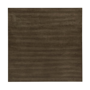 English Elm Charcoal Rivera 5PC Dining Set with X-Back Wood Chairs and Square 36" Table in Charcoal Brown Finish B011P170600