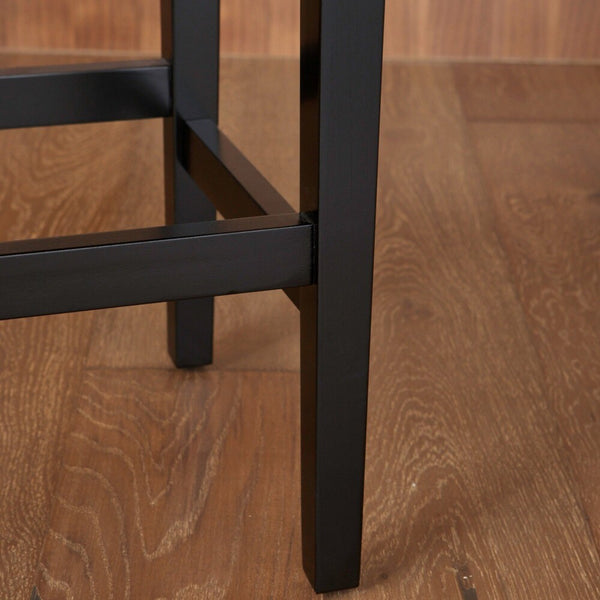 English Elm Christopher Knight Home® - Set Transitional 2-Piece Backless Fabric Counter Height Barstools with 26.75" Seat Height, Durable Upholstery and Sturdy Frame Brown 74492.00HZLNT