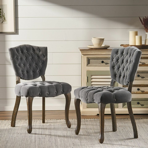 Christopher Knight Home® - Noble House - - Kd Tufted Chair (Wthr)( Set Of 2 )