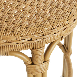 English Elm Christopher Knight Home® - Raynette Bohemia Outdoor Wicker Bar Stool Set of 2 — Light Brown Faux Rattan, Iron Frame, 28.75"H 72373.00