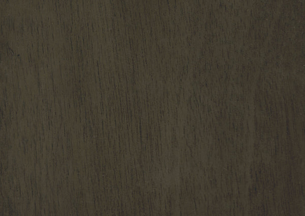 English Elm Gray Transitional 3-Drawer Nightstand with Dual USB Ports, Chrome Knobs, Okume Veneer Accent Table B011P172005