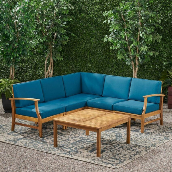 English Elm Perla Armless Accent Chair Tailored Low Profile Upholstered Seat for Living Room 58941.00L-R-CON-M2BLU-59098.00