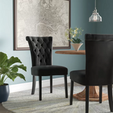 Christopher Knight Home® - Noble House - Venetian Black Velvet Dining Chair