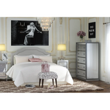 Christopher Knight Home® - Noble House - Bellagio Light Grey Fabric Queen/ Full Headboard