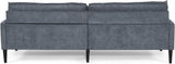 Christopher Knight Home® - Noble House - Malverne Contemporary 3 Seater Fabric Sofa with Accent Pillows