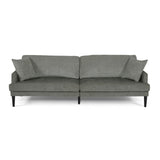 Christopher Knight Home® - Noble House - Malverne Contemporary 3 Seater Fabric Sofa with Accent Pillows