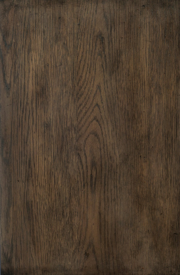 English Elm Traditional Nightstand Heath Court 3-Drawer Brown Oak Finish White Oak Veneer Decorative Hardware Elegant Bedside Table 29.5"H B011P173066