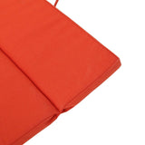 Christopher Knight Home® - Noble House - Salem Outdoor Orange Water Resistant Chaise Lounge Cushions - Set Of 2