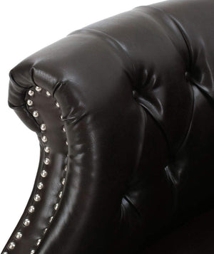 English Elm Christopher Knight Home® - CLUB Velvet Accent Chair with Kiln-Dried Legs — Plush Mid-Century Design, Compact Luxurious Seating Brown 33.25 L x 29.5 W x 24.75 H 59259.00PU