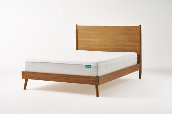 English Elm Christopher Knight Home® - Cohron Solid Wood Platform Bed – Mid-Century Modern King Bed With Natural Finish & Sturdy Support 67062.00-K-P_67062.00-K-H