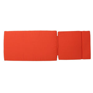 English Elm Christopher Knight Home® - 52005.00Cush-Org (2Pcs) Vibrant Orange Outdoor Chaise Lounge Cushions For Comfort & Style N775P176413O
