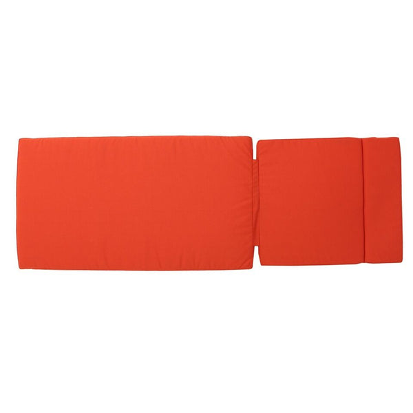 English Elm Christopher Knight Home® - 52005.00Cush-Org (2Pcs) Vibrant Orange Outdoor Chaise Lounge Cushions For Comfort & Style N775P176413O