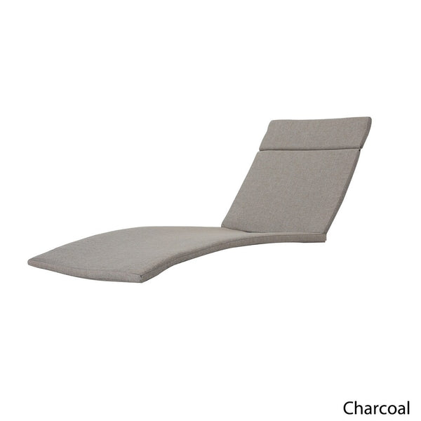 English Elm Christopher Knight Home® - 52005.00Cush-Chr 2Pcs Charcoal Salem Outdoor Chaise Lounge Cushions For Ultimate Comfort & Style N775P176407G