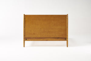 English Elm Christopher Knight Home® - Cohron Solid Wood Platform Bed – Mid-Century Modern King Bed With Natural Finish & Sturdy Support 67062.00-K-P_67062.00-K-H