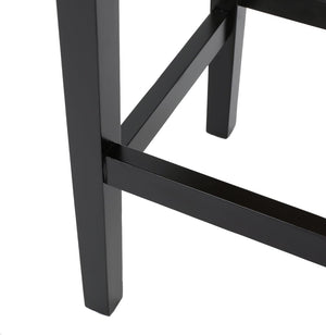 English Elm Zuma Backless Bonded Leather Counter Stools Set of Two for Kitchen Islands 74492.00FLGRY