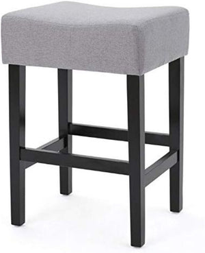 English Elm Zuma Backless Bonded Leather Counter Stools Set of Two for Kitchen Islands 74492.00FLGRY