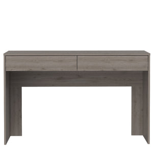 English Elm Tampa Engineered Wood Computer Desk with 2 Drawers in Beige — 47.3” Wide Worksurface, Storage B128P148814