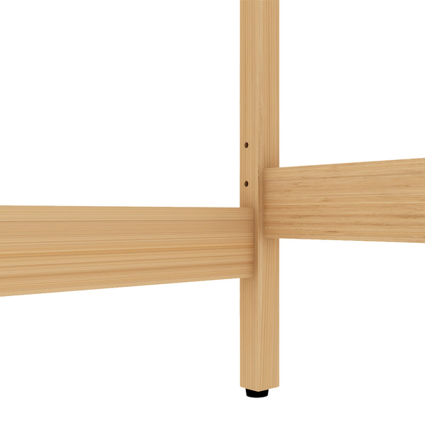 English Elm Toilet Bamboo Freestanding Storage Rack for Bathroom & Laundry — Space-Saving, Stylish Cabinet Organizer W2207P147171
