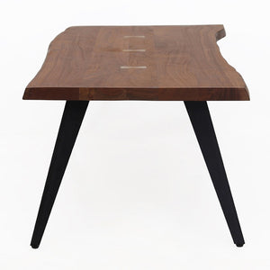 English Elm 47x23.5x17.5" Ramirez Solid Acacia Wood Coffee Table Mid-century Iron Leg Living Room W2078P175283