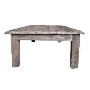 English Elm 59x35.5x17.5" Reclaimed Wood Coffee Table Rustic Farmhouse Living Room Accent W2078P174929