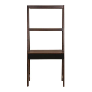 English Elm 32x17x68" Acacia Wood Ladder Bookshelf Open Display Unit for Living Room or Office W2078P174874