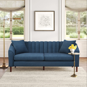 Christopher Knight Home® - Noble House - Ansonia Contemporary Fabric 3 Seater Sofa