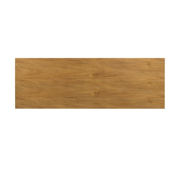English Elm 31.5x17.5x31.5" Mango Wood Sideboard with Drawers for Farmhouse Dining or Home Office W2078P175449