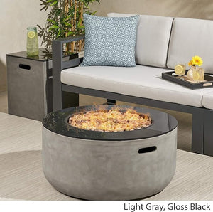 Christopher Knight Home® Noble House Adio 31" Circle Mgo Fire Pit - 50,000 Btu