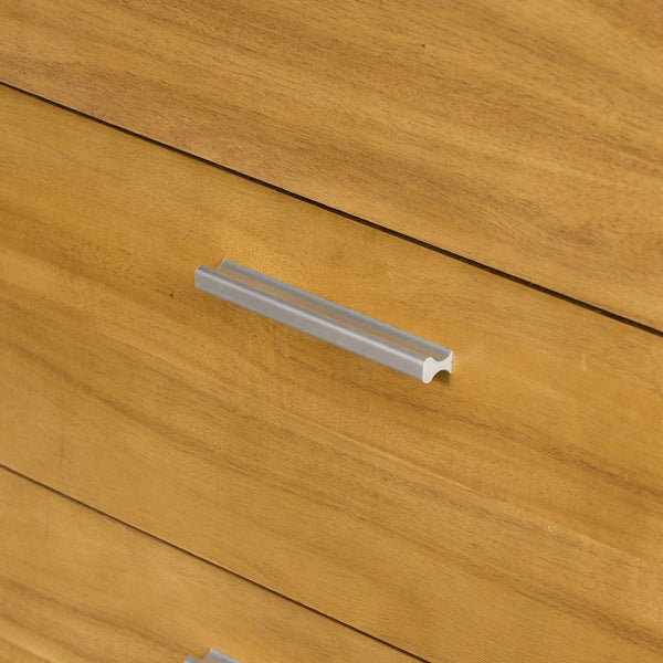 English Elm 35.4x17.3x44" 5-drawer Dresser Acacia Wood Mortise Joinery Contemporary Bedroom Storage W2078P175473