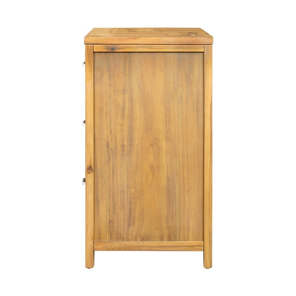 English Elm 53x17x31.5" 6-drawer Dresser Solid Acacia and Mdf Wide Low Profile Bedroom Storage W2078P175465