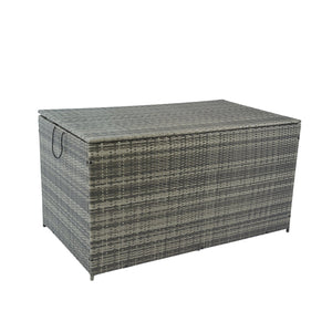 English Elm Outdoor Extra Large 200 Gallon Storage Box with Removable Water-Resistant Liner 57.1"x27.6"x29.5" for Patio Pool Deck Garden Toys Cushions Towels W329P175893