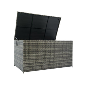 English Elm Outdoor Extra Large 200 Gallon Storage Box with Removable Water-Resistant Liner 57.1"x27.6"x29.5" for Patio Pool Deck Garden Toys Cushions Towels W329P175893