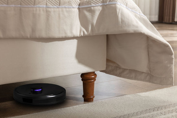 English Elm Peyton Upholstered Queen Bed - Elegant Ivory Velvet, 54" High Headboard, Wingback Design, Easy Setup B083P152026-GIGA