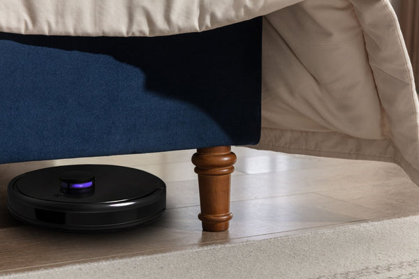 English Elm Peyton Upholstered Queen Bed - Luxurious Blue Velvet, Wingback Design, Easy Assembly, No Box Spring Needed! B083P152028-GIGA