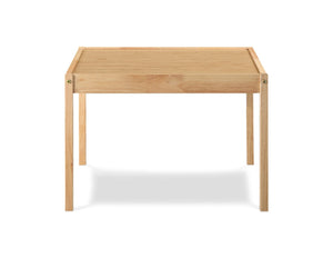 English Elm Della Solid Wood Kids Table and Chair Set for Playroom Crafts Farmhouse Style Natural B022P174730