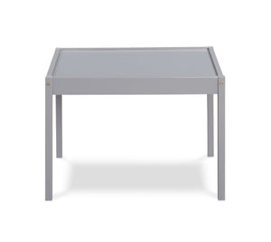 English Elm Della Solid Wood Kids Table and Chair Set for Playroom Crafts Farmhouse Style Gray B022P174729